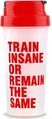 Dassio Protein Gym Shaker with Stainless Steel Mixer Ball & Mesh for Lump Free Shakes 700 ml Shaker