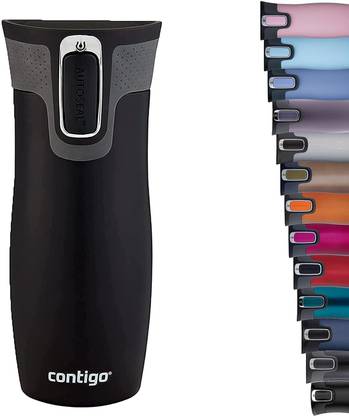 Contigo West Loop Travel Mug Thermosteel Bottle for Office Use, Travelling and Gifting 470 ml Flask