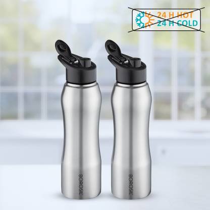 BOROSIL 1000 ml Steel Bottle