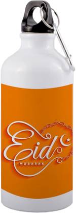 COLOR YARD COLOR_YARD_best eid mubarack orange design on 600 ml Sipper