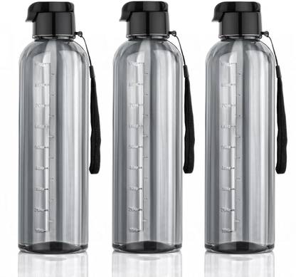 nariya AMAZING WATERBOTTLE IN BLACK COLOR WITH DORI CAP FOR KIDS AND ADULTS 1000 ml Bottle