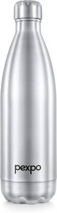 pexpo Electro 1000, Hot&Cold ISI Certified Thermosteel Water Bottle, Leakproof 980 ml Flask