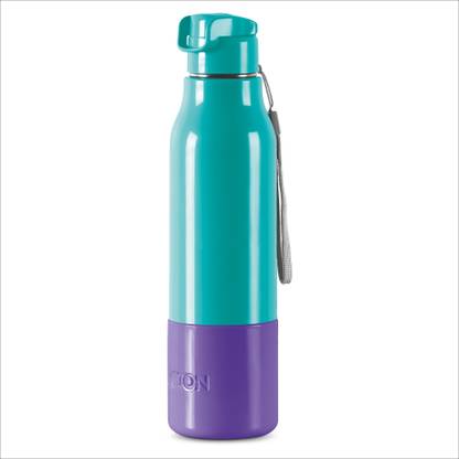 MILTON Steel Sprint 900 Insulated Inner Stainless Steel Water Bottle, 630ml, Aqua Green 630 ml Bottle