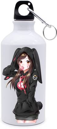 Delta Anime Series Girl Printed Water Bottle Gift Bottle 750 ml Bottle