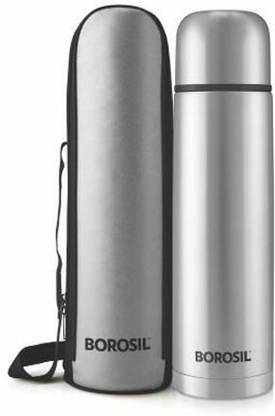 BOROSIL Hydra Thermo 1000 ml Steel Flask