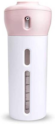 CSC 4 in 1 Travel Dispenser Bottle Set With Refillable Cosmetic Containers 160 ml Spray Bottle