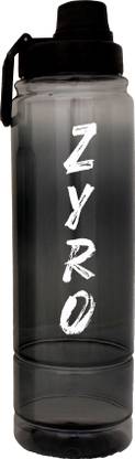 ZYRO Motivational Sipper Water Bottle, With Time & ML Marking, Leak Proof for All Age 1000 ml Bottle