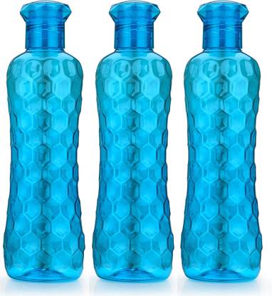 Flipkart SmartBuy Premium Curved Hexa Plastic Water Bottle Fridge Bottle 990 ml Bottle