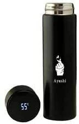 Savri Temperature Water Bottle with Click Love Symbol and Your Name Engraved. 500 ml Bottle