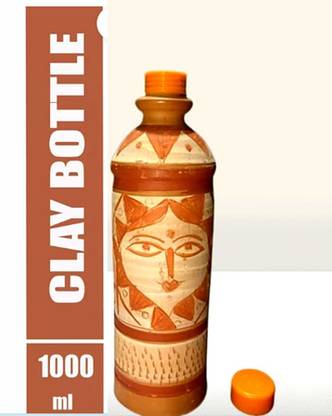 str collection clay coolling bottle 100 ml Flask