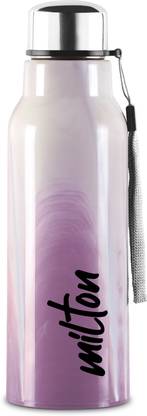 MILTON Steel Marble 600 Insulated Inner Stainless Steel Water Bottle, Violet 520 ml Bottle