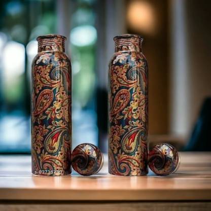 bottlewala Regular 1000 ml Copper Bottle