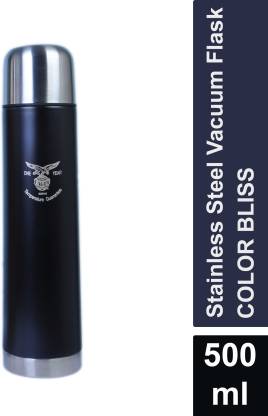EAGLE Color Bliss Stainless Steel Vacuum Double Wall Hot & Cold Bottle for Office Home 500 ml Flask