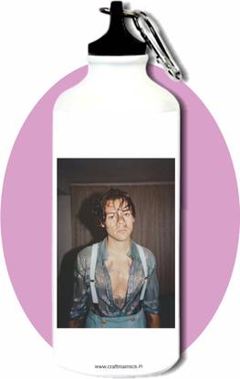 craft maniacs HARRY STYLES HOTTIE 600 ML SIPPER BOTTLE FOR STYLES LOVERS 600 ml Sipper