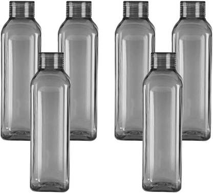 RK EMPIRE Square Pattern Lightweight and Portable Design Multipurpose Usage Plastic Bottle 1000 ml Plastic Bottle