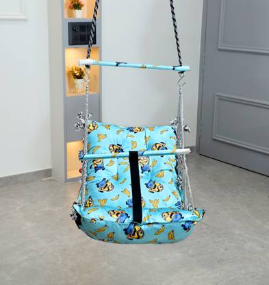 KD CREATION Big Swing Cotton Swing for Kids Baby's Children( multicolour) Rocker and Bouncer