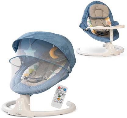baybee Lullabies Automatic Electric Baby Swing Cradle wit Adjustable Swing Speed Music Bouncer