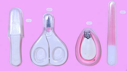 Anaya TOONPUR KIDS Grooming Scissors & Nail Clipper Set/Kit, Manicure Set, Baby Bath Seat