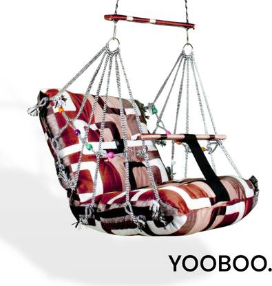 YOOBOO YooBooBrown Cotton Swing Chair For kids 1to3yrs Bouncer