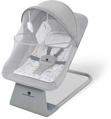 StarAndDaisy Electric Baby Rocker bed for Infant ,5 Speed & Adjustable Backrest Swings