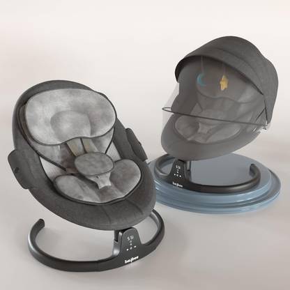 baybee Premium Automatic Electric Baby Swing Cradle with Adjustable Swing Speed, Remote Bouncer