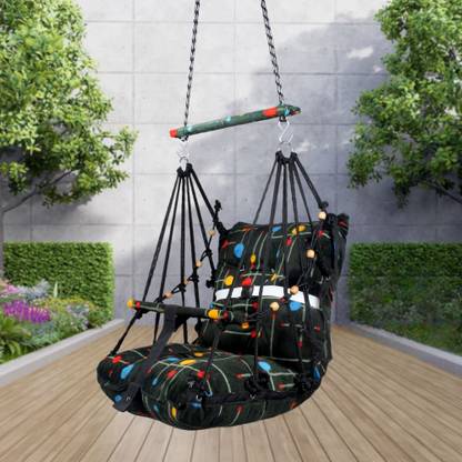 DKS enterprise Cotton Swing Chair For Kids Baby's 1-5 Years With Safety Belt-Kids Product Swing Swings