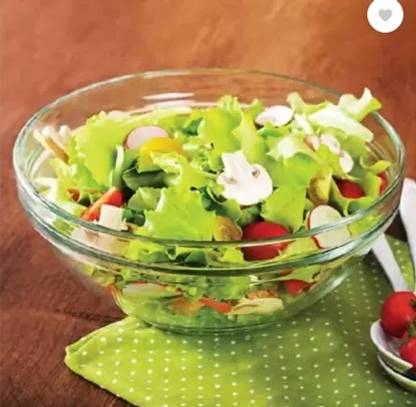TRILOKNKS Glass Mixing Bowl Transpret vegetable mixing bowl set Disposable