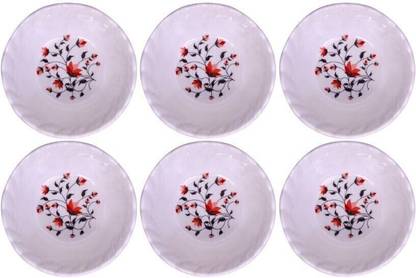 Feast Melamine Serving Bowl Smart Model(503)Serving Bowl/Veg Bowl Set 6 Pcs Of Melamine