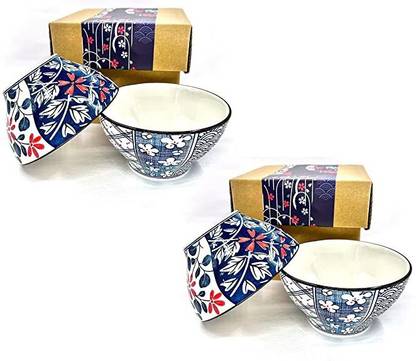 DANSR Ceramic Soup Bowl Ceramic Japanese Ramen Bowls Set Small Soup Noodle Bowls Disposable