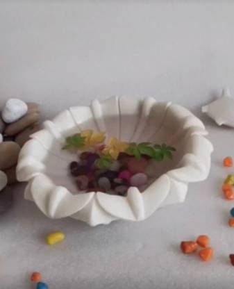 Credible Art Of Marble Stoneware Mixing Bowl BWLFRT002