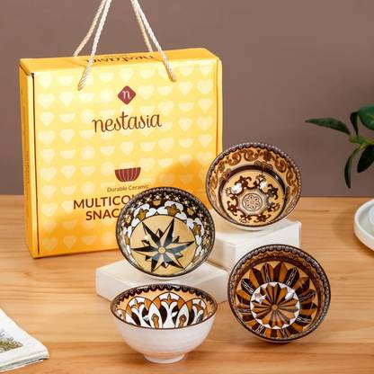 Nestasia Ceramic Serving Bowl Ceramic Calida Soup Bowl Set