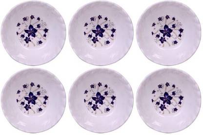 Feast Melamine Serving Bowl Smart Model(505)Serving Bowl/Veg Bowl Set 6 Pcs of Melamine