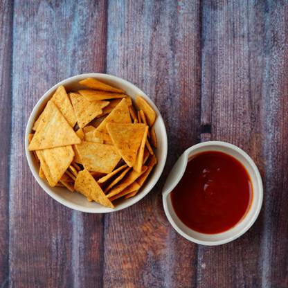 Data Ceramic Serving Bowl Chip and Dip Bowl Set, 1113