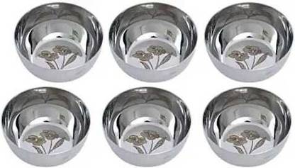 iKARY Steel Serving Bowl lazer bowl