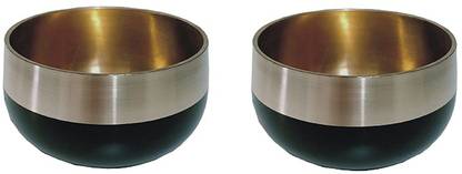RBHMC BRONZE MASTER Bronze Serving Bowl KANSA Serving Bowl Set of 2 PCS