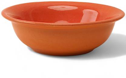 Claymistry Ceramic Serving Bowl Handcrafted Glossy Microwave Safe Bowl | 19*19*6 cm 300 ml