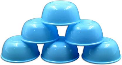 Thaldi Enterprises Plastic Sauce Bowl Small Microwave Safe Unbreakable Round Katori/Bowl for Chutney/Dessert, 100ML