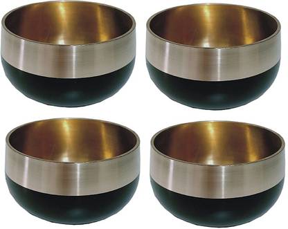 RBHMC BRONZE MASTER Bronze Serving Bowl MFG. CO. Bronze/KANSA Serving Bowl Set of 4 PCS