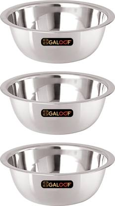 GALOOF Stainless Steel Mixing Bowl Stainless Steel Mixing Bowl , Serving bowl