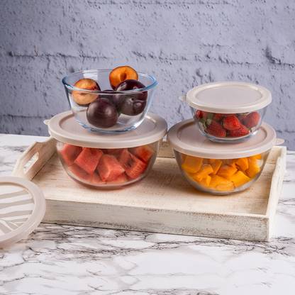 iVeo Borosilicate Glass Mixing Bowl Mix Max