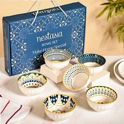 Nestasia Ceramic Serving Bowl Aloha Ceramic Bowl Set