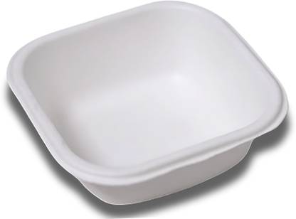 gcdc Paper Serving Bowl 180 ML | Premium Biodegradable | Sugarcane Bagasse Bowl | Disposable