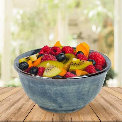 The Better Home Ceramic Soup Bowl Terra Series Ceramic Snack Bowl (Irregular Shape)|Microwave Safe|Stain Proof Disposable
