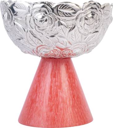 IRAVI Aluminium Decorative Bowl IRAVI German Silver Bowl