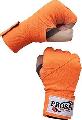 PROSPO Mexican Boxing Hand Wraps, Stretch wrap, Hand Wraps -180 inch(4.5 Meter, orange) Boxing Hand Wrap