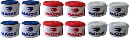 MAIZO MHW 108 2 Blue 2 Red 2 White Red, White, Blue Boxing Hand Wrap