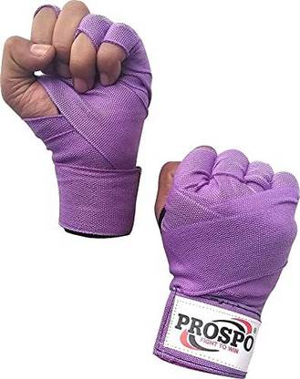 PROSPO Mexican Boxing Hand Wraps, Stretch wrap, Hand Wraps -180 inch(4.5 Meter, purple) Boxing Hand Wrap