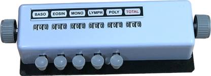 Durga Blood / Differential Cell Counter 5 Key + 1 Totaliser Boyles Law Apparatus