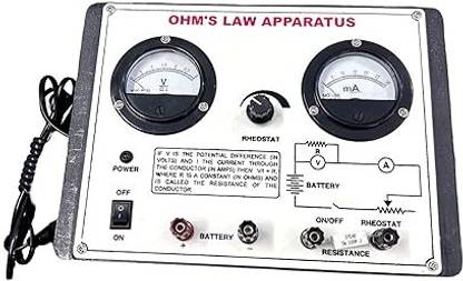 Salco Ohm's Law Apparatus without Power Supply - Physics Resistance Experiment Boyles Law Apparatus