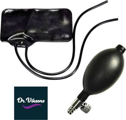 Dr. Viksons BP Bladder with Bulb & Valve like dial bp cuff set Bp Monitor Cuff